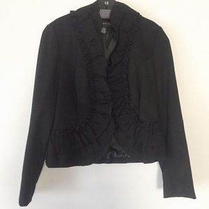 INC Jacket Blazer w/ruffles International Concepts